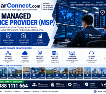Jasa MSP, MSP nasional, enterprise, multi cabang, managed IT, cloud, network, monitoring, cybersecurity